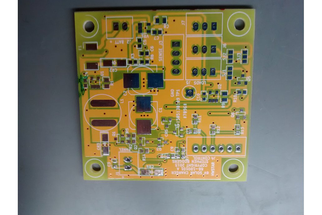 Board Blank: 6 Volt 5 Watt Solar Charge Controller 1