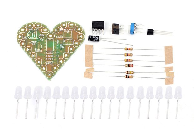 Breathing Lamp LED Electronic Soldering Kit
