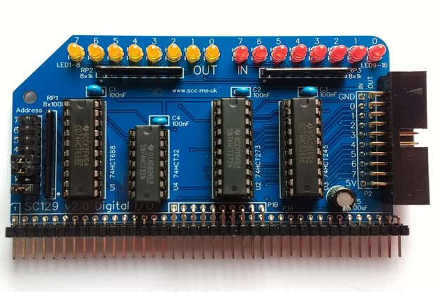 SC129 Digital I/O Module Kit for RC2014
