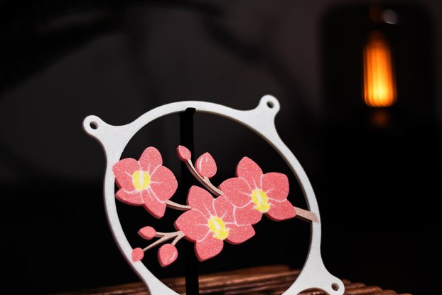 Orchid 120mm Fan Cover for Gaming Computers