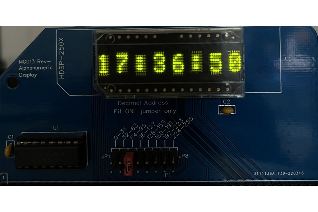 MG013 Alphanumeric Display - Designed for RC2014 1