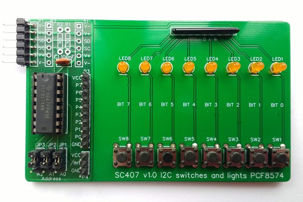 SC407 I2C Switches and Lights Module Kit