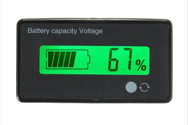 Battery Capacity Indicator 12V/24V/36V/48V 8-70V