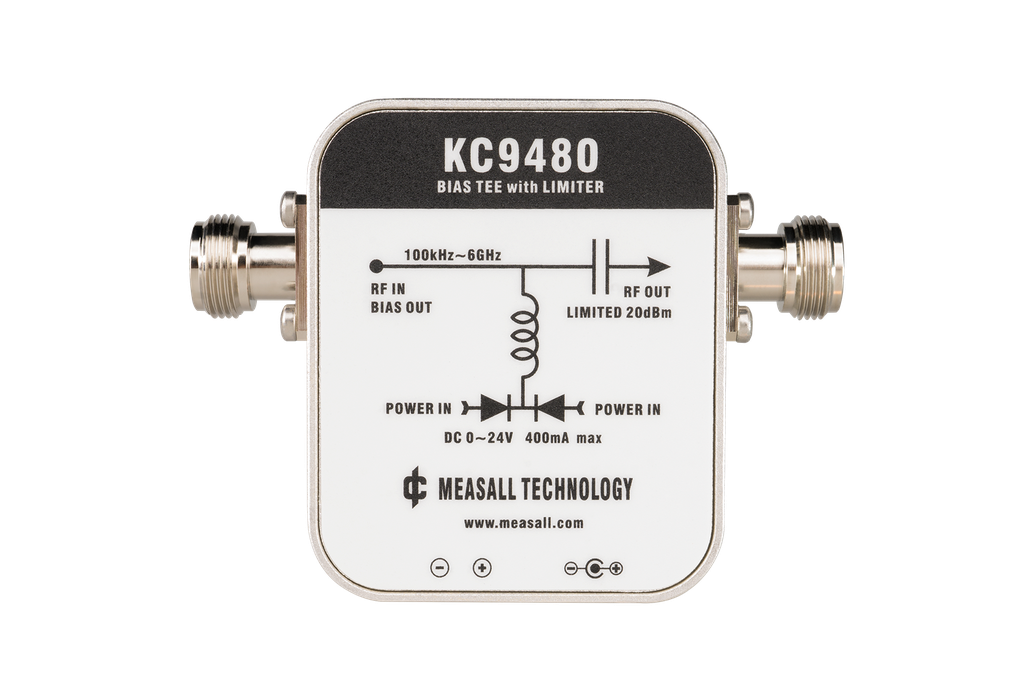 MEASALL BiasTee with Limiter KC9480 6GHz 1