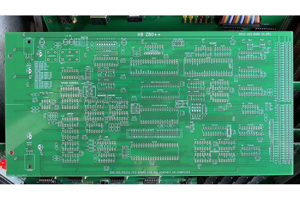 H8 Z80++ (PCB w/2MHZ FP ADAPTER) 1