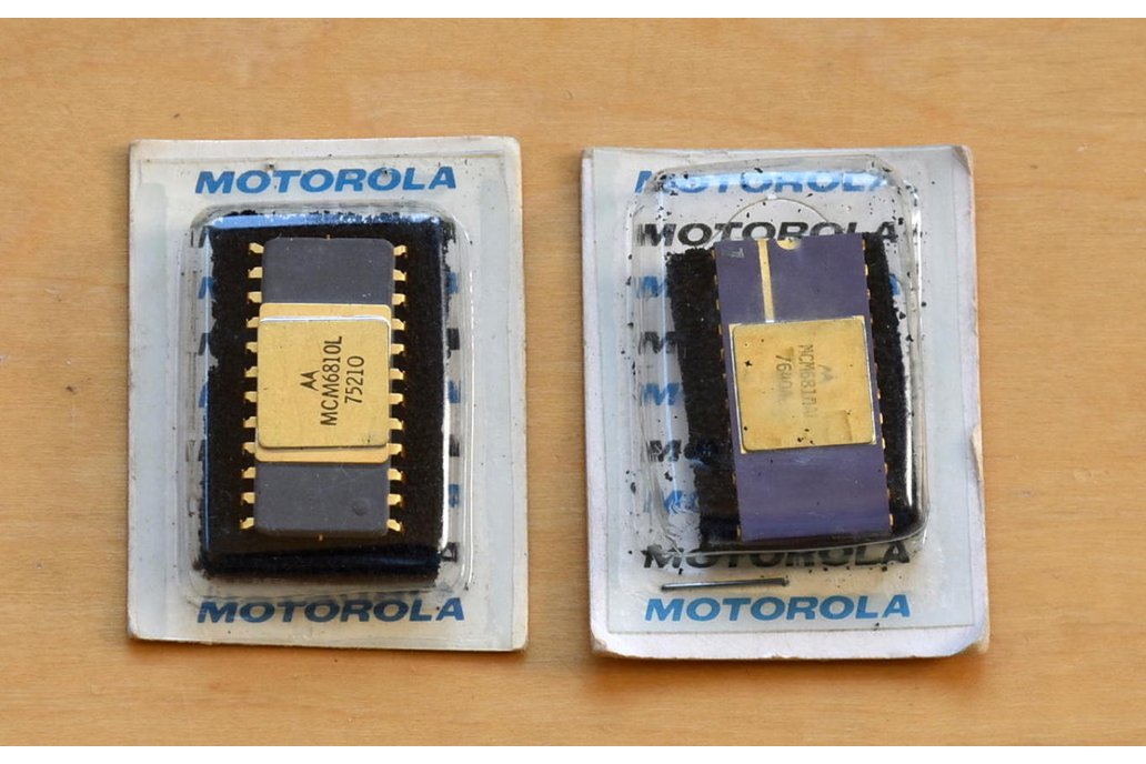 Motorola MCM6810L 128-byte Static RAM (2pcs NOS) 1