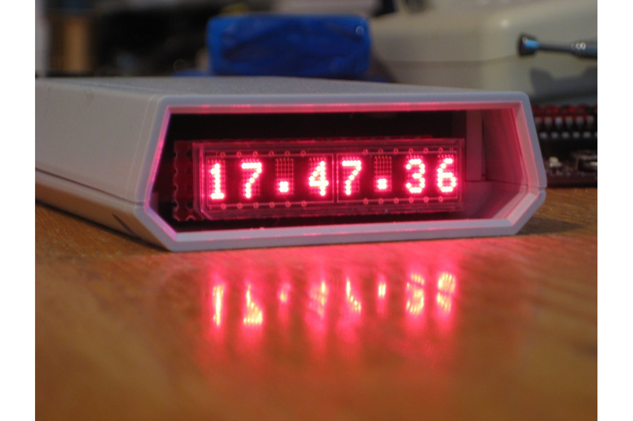 WiFiChron alarm clock kit from Florinc on Tindie