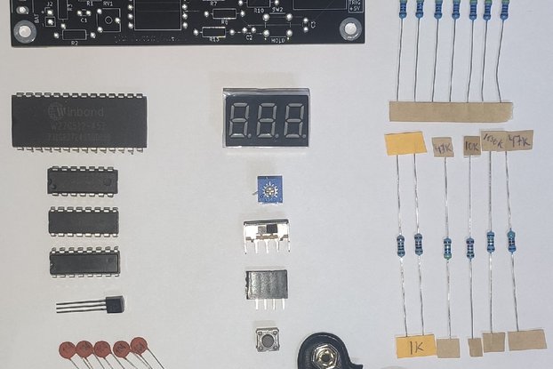 No-MCU Distance Meter kit
