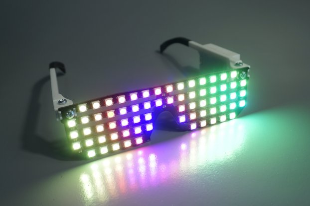 Pixxel LED Glasses - 68 RGB LEDs