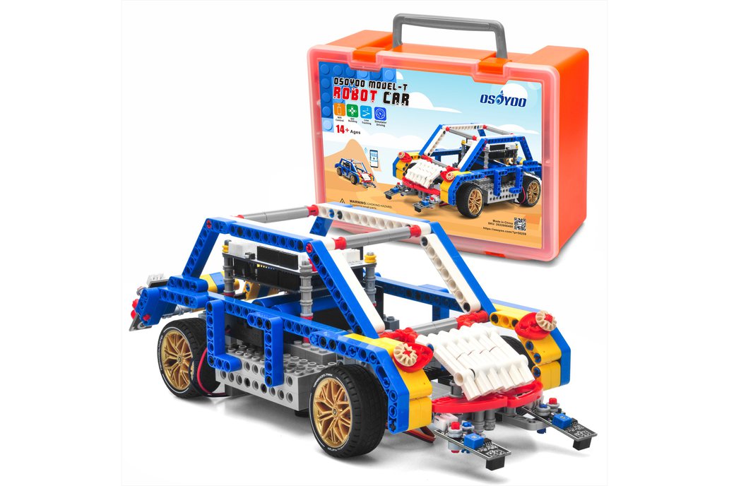 OSOYOO Model-T Arduino用電子ブロック ロボット車キット 1