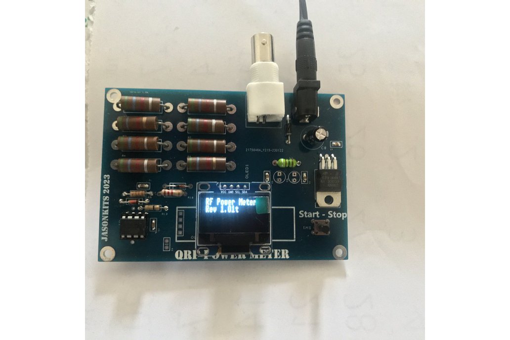 QRP Power Meter Attiny85 with Oled display 1