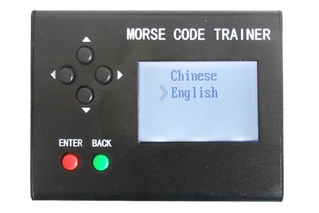 Morse Code Trainer LCD Telegraph Short Wave Radio