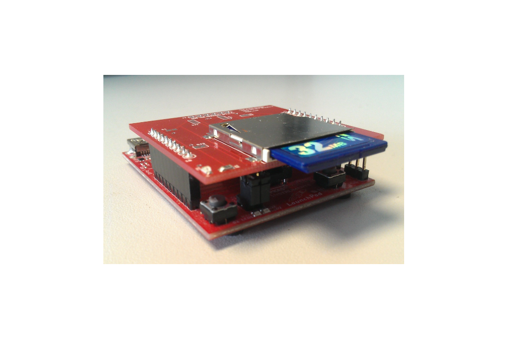The CardReader- SDCard BoosterPack And Breakout 1