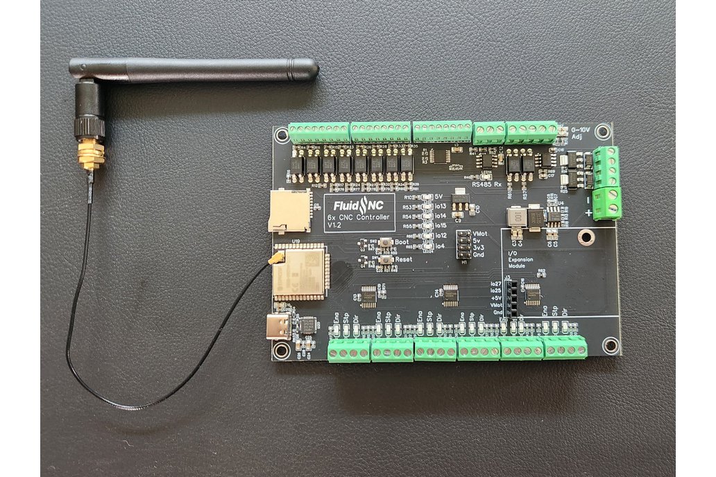 6x CNC Controller for FluidNC (integrated ESP32) 1