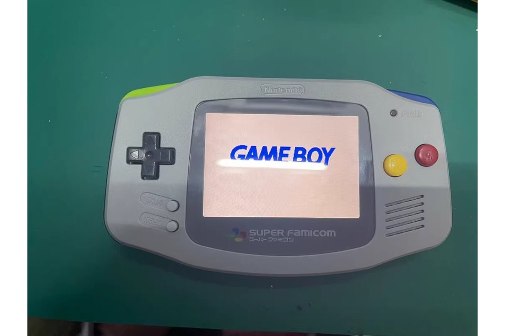 Game Boy Advance High Brightness LCD Version 1