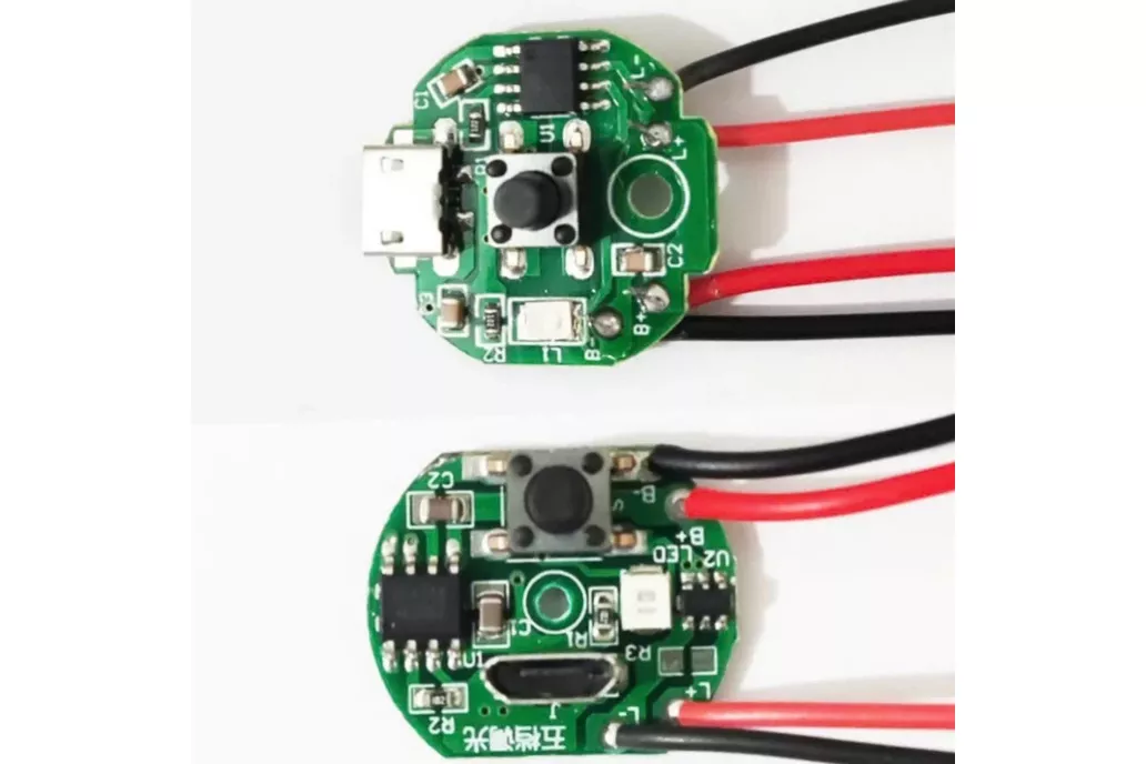 Control board replacement for rechargeable LED 1