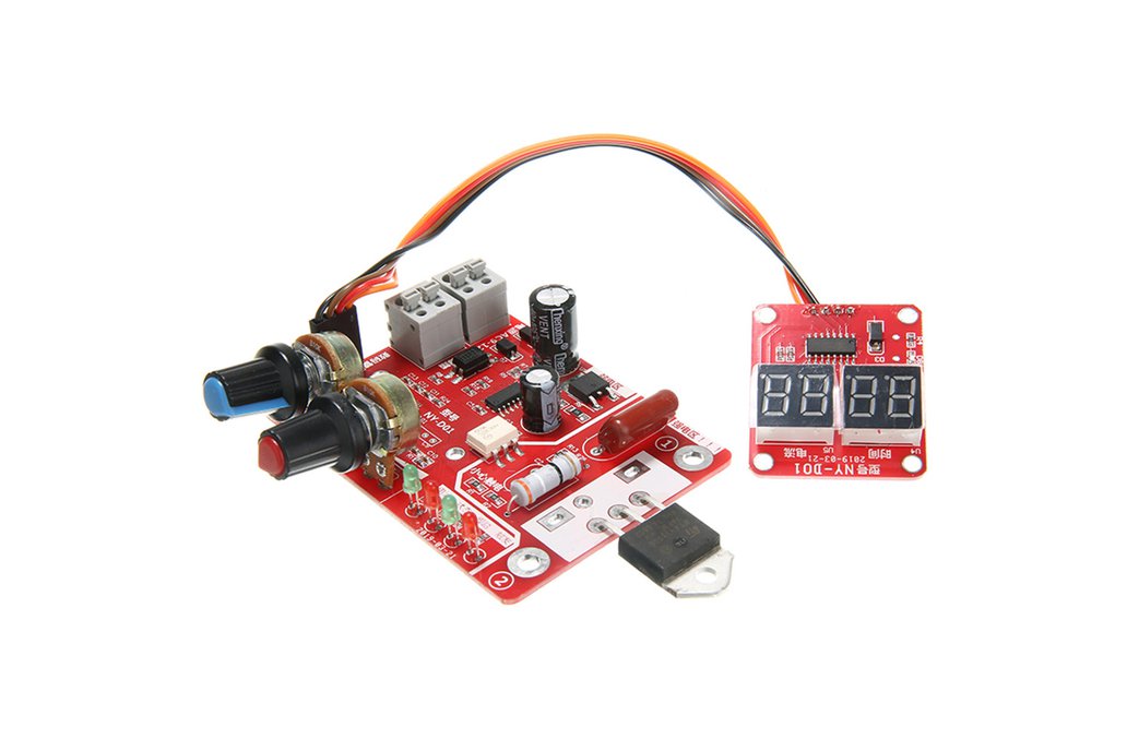 Spot Welders Control Board 40a Digital Display From Maker Go On Tindie