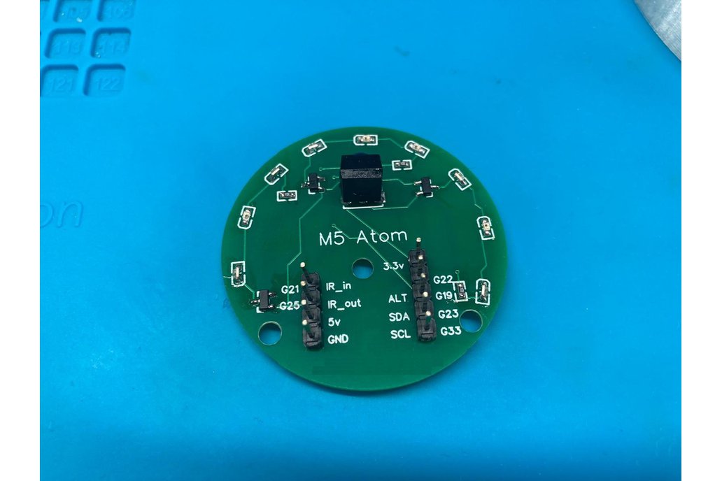 M5Atom IR transmitter,receiver and temperature 1