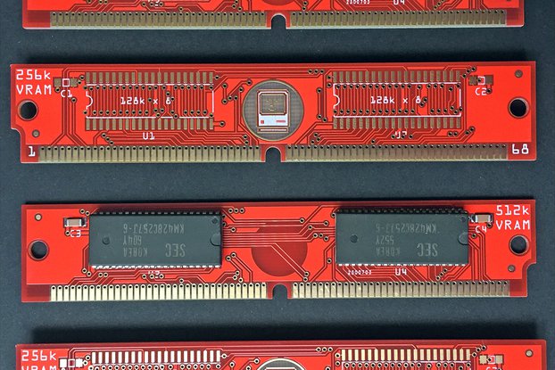 Low latency 60ns 512kB 68-pin VRAM SIMM Macintosh