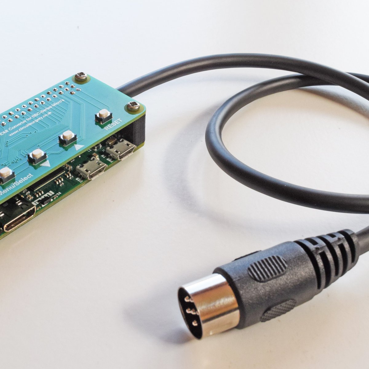 Computer Monitor Cable 3m BBC To SCART TV/Monitor RGB Lead/Cable