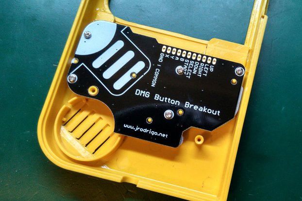 DMG Button Breakout PCB for Game Boy Mods Zero
