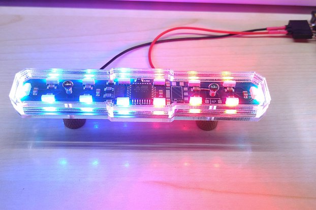 Police Light for RC cars or Indicator for Drones