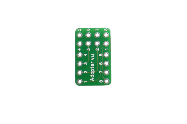 8 Pin adapter for Breadboard (Pack of 2)