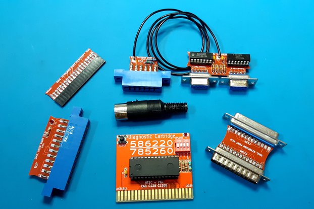 Soigeneris - your resource for hi-tech hobbies. Commodore 64, 128 8-pin  round DIN connectors for video