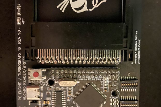 HuCard GUI Dumper , PC ENGINE / TURBOGRAFX16