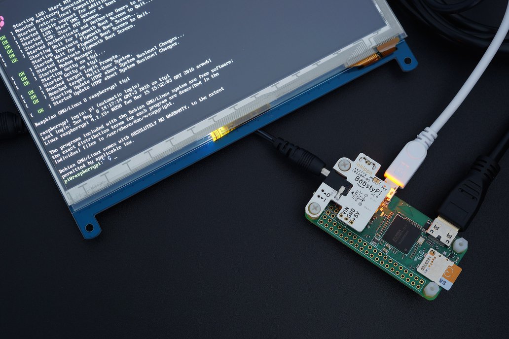 BoostyPi - Power up Raspberry Pi Zero with 2-16v! from iohippo on Tindie