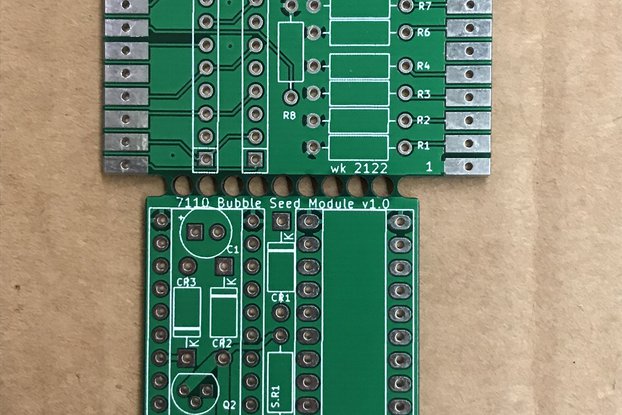 Magnetic Bubble Support PCB