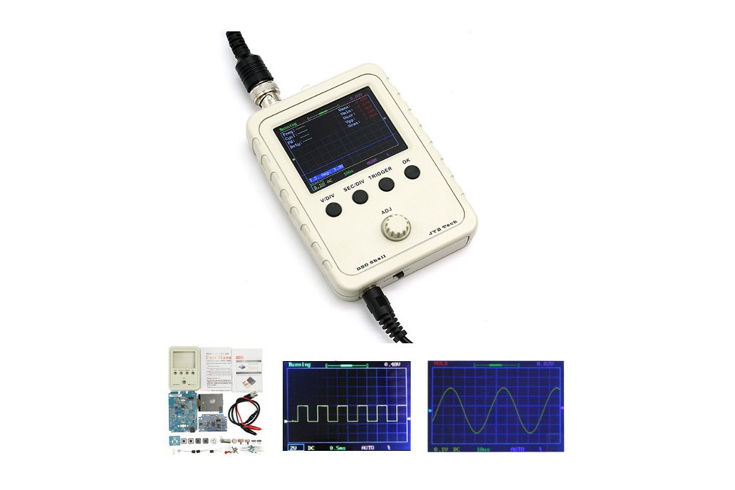 DSO Shell (DSO150) Oscilloscope DIY from elecseller on Tindie