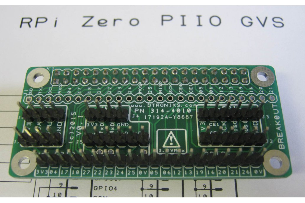 Raspberry Pi Zero - PIIO Breakout!  1