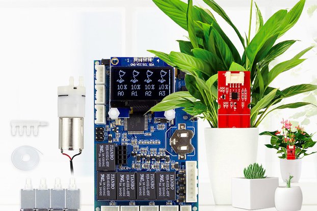 Arduino Automatic Smart Plant Watering Kit 2.1