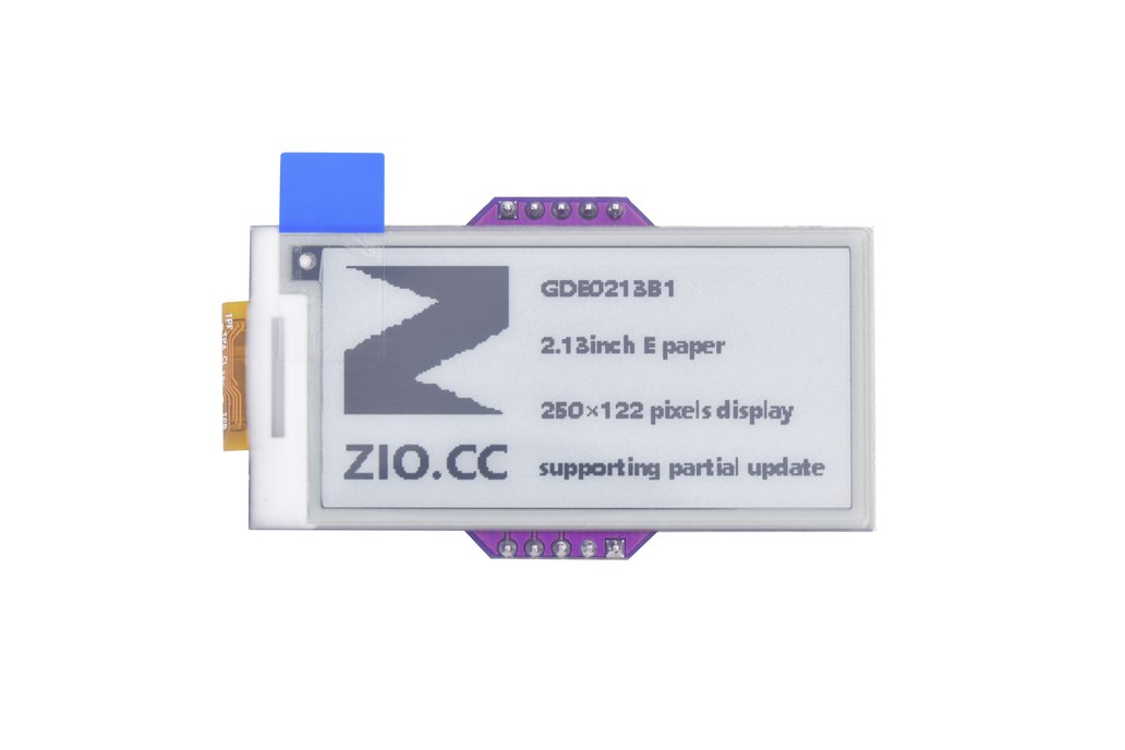 Zio E-Ink Display (2.1in, 2 Grey) 1
