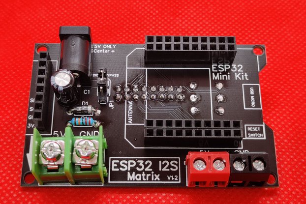 ESP32 I2S Matrix Shield