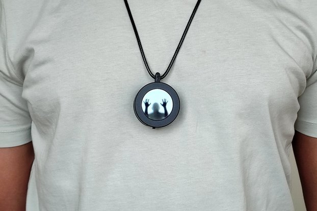 SoulCage - The Digital Trapped Soul Pendant