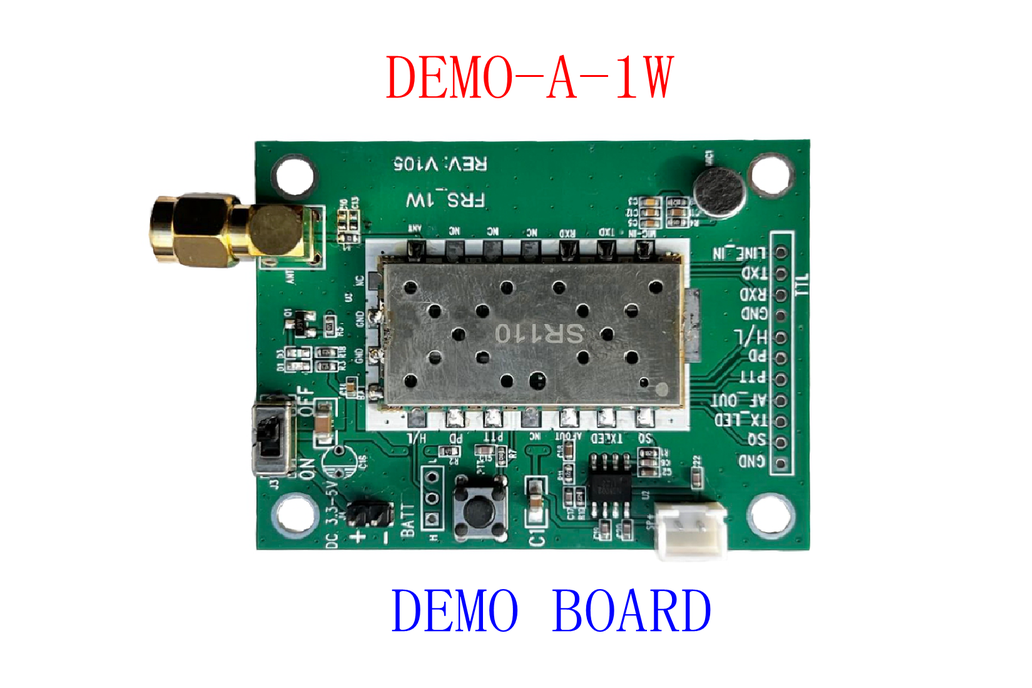 DEMO_A_1W  walkie talkie demo board(for U or V) 1