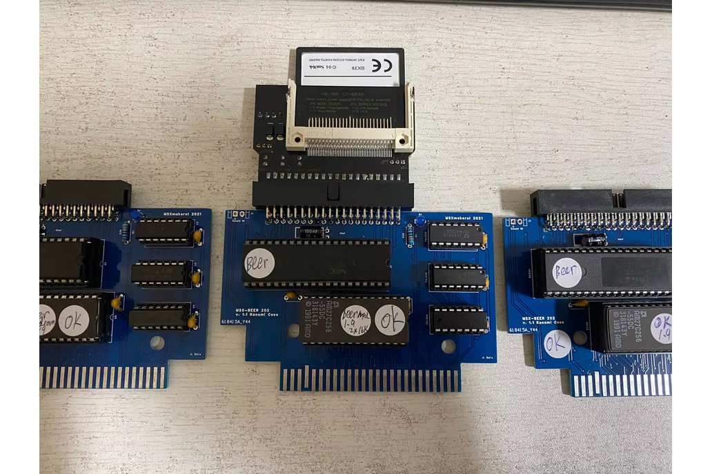 MSX Beer202 - a simple IDE interface for 64K MSX 1