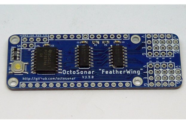 Octosonar - connect 8 x HC-SR04 to Arduino