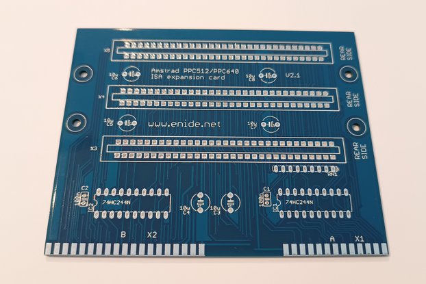 ISA Expansion Card for the Amstrad PPC512 / PPC640