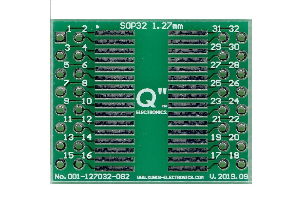 SO32, SOJ32, SOP32 1.27mm(0.05") to 2 x IDC2x8 1