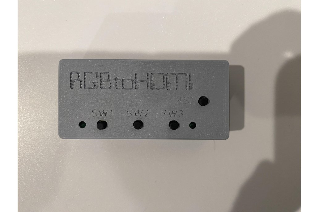 RGBtoHDMI HDMI Adapter Analog Version Complete 1