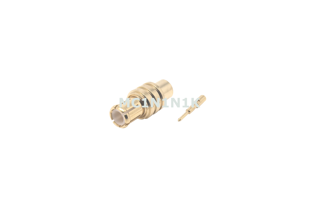MCX Plug Straight Connector Crimp MC1N1N1K - 4pcs 1