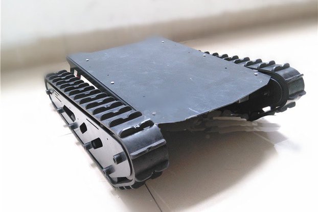 Heavy Duty Robot Tank Chassis CS900 Rubber Tracks