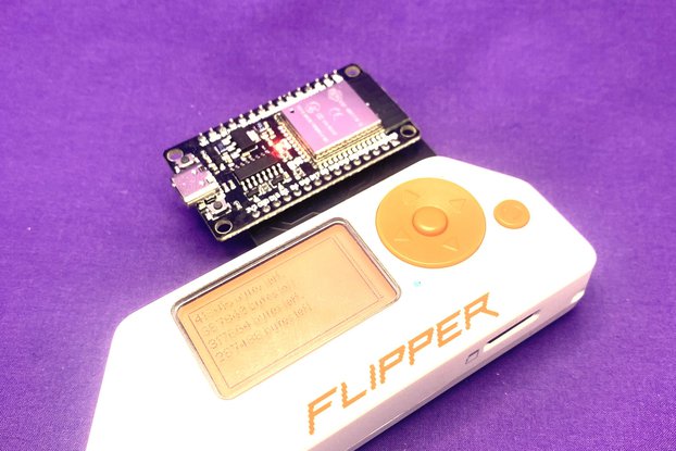 Custom Flipper Zero ESP32 Marauder Plug & play