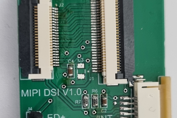 MIPI/DSI adaptor board for Raspberry Pi
