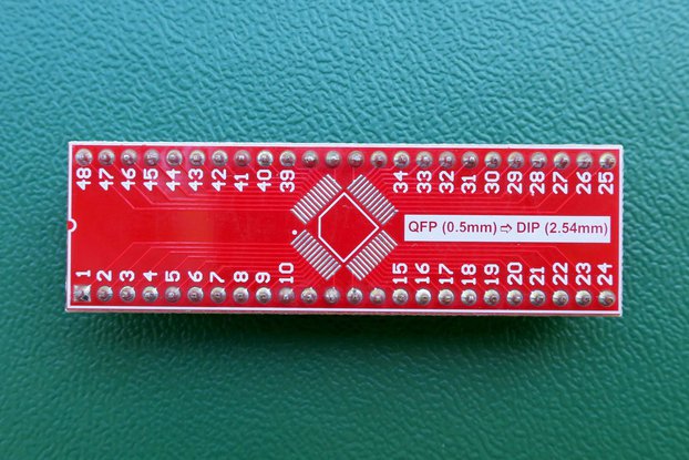 Details about  QFP to DIP Adapter 48 pin for AVR