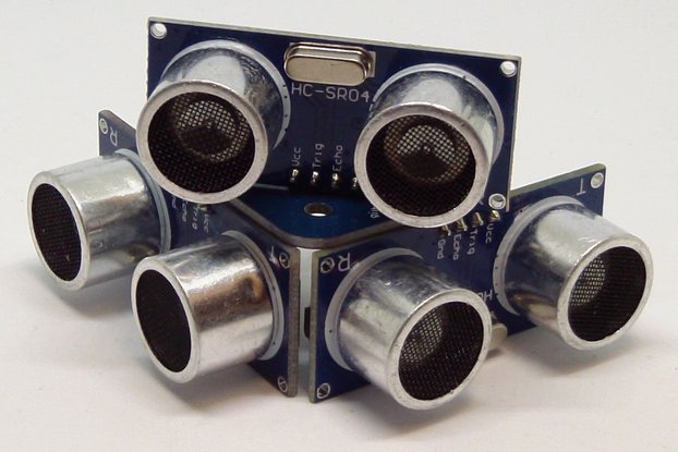Trimount brackets for HC-SR04 Sensors - set of 4