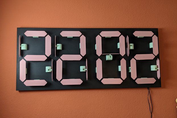 Giant 7 segment clock controller Electronics Kit